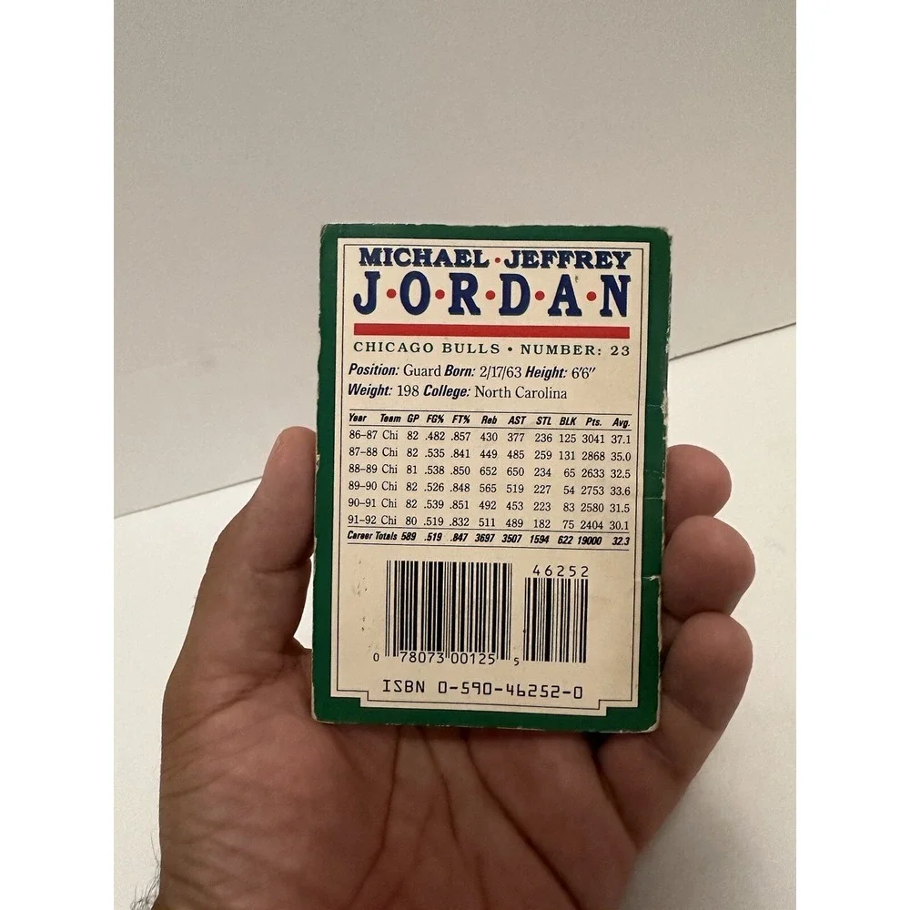 Michael Jordan Sports Shots Ser.: (1992, MINI book/‎ booklet vintage 90s